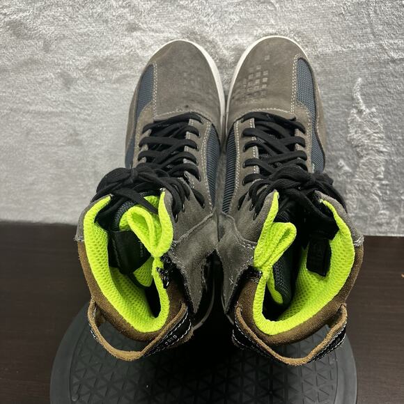 Shima Rebel Vented Men’s Size 12 Eur 46 Mid Boots Lace Up Shoes Brown - Picture 5 of 11